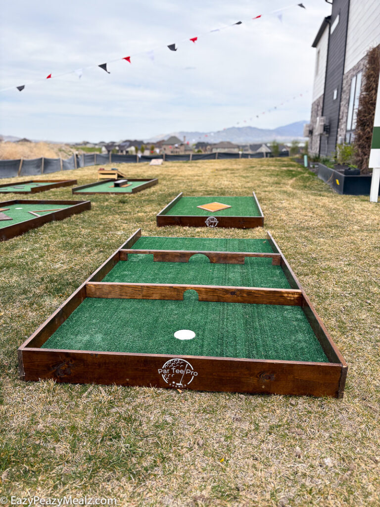 Mobile mini golf boards, event rental